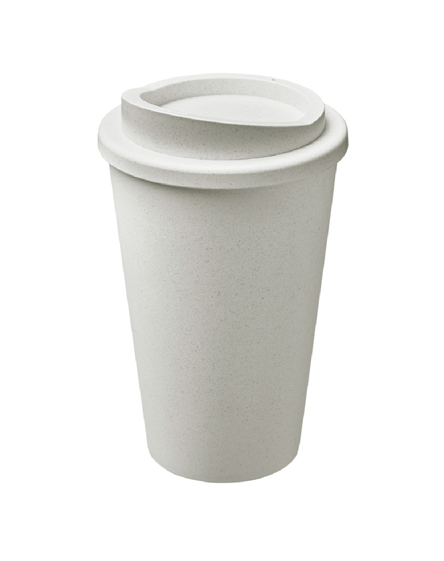 Americano 100% Recycled Branded Reusable Cups Black and White