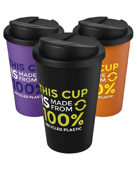 Americano Recycled Spill Proof Reusable Coffee Cups Universal Branding