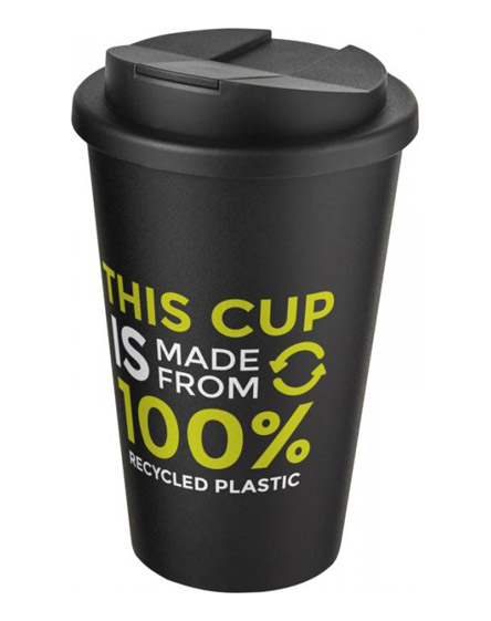 100% recycled spill proof reusable coffee cups