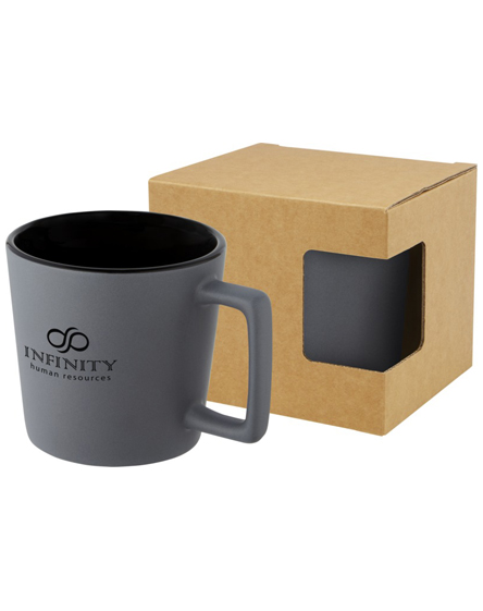 Custom Branded Cali 370 Ml Ceramic Mug With Matt Finish with your Logo by Universal Mugs