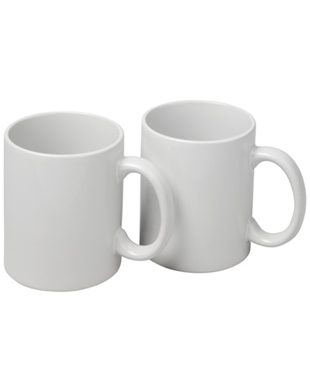 branded ceramic mug 2-pieces gift set