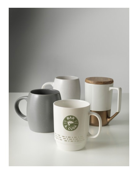 branded glimpse see-through ceramic mug