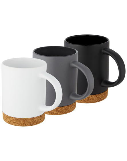 Custom Branded Neiva 425 Ml Ceramic Mug With Cork Base with your Branding by Universal Mugs