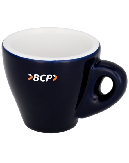 branded perk colour ceramic espresso mug