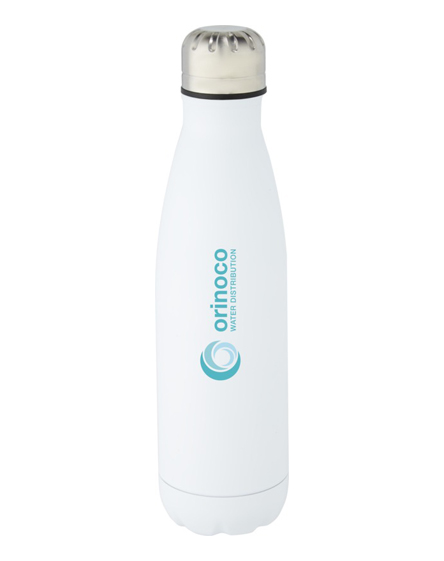 Custom Branded Cove 500 Ml Vacuum Insulated Stainless Steel Bottle by Universal Mugs