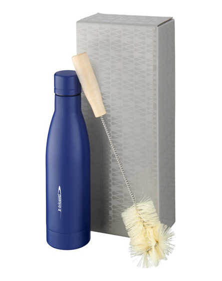 Printed Vasa Copper Vacuum Insulated Bottle With Brush Set by Universal Mugs