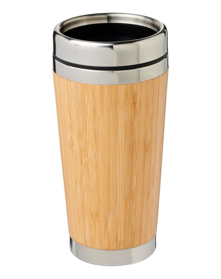 branded bambus tumbler with bamboo outer