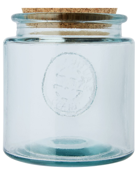 Custom Branded Aire 800 Ml Piece Recycled Glass Jar Set with your Branding by Universal Mugs