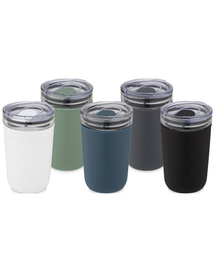 bello 420ml glass tumbler with recycled
  plastic outer wall 1