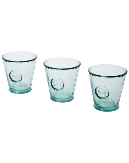 Branded Copa Piece 250 Ml Recycled Glass Set by Universal Mugs