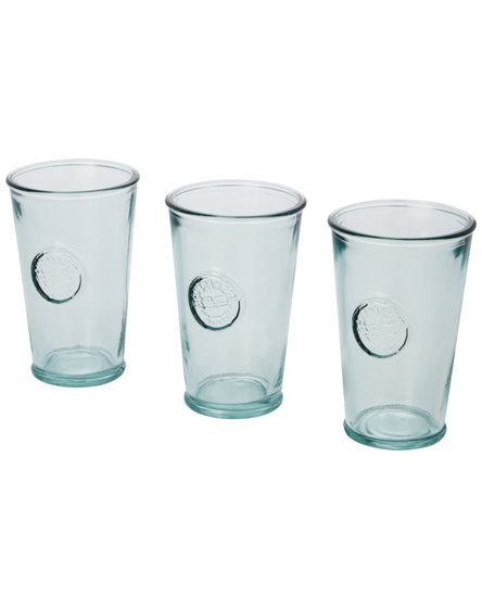 Custom Printed Copa Piece 300 Ml Recycled Glass Set with your Branding by Universal Mugs