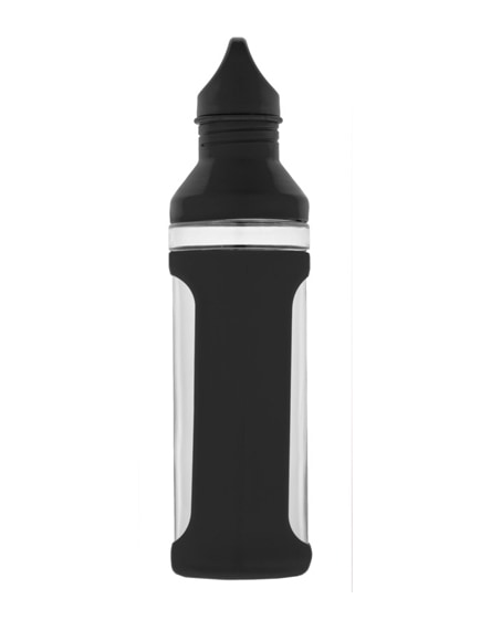 branded hover glass sport bottle