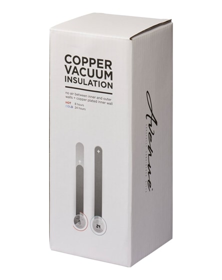 branded peeta copper vacuum insulated tumbler