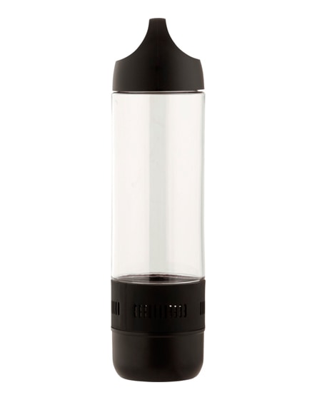 branded ace sports bottle with bluetooth speaker