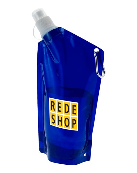 branded cabo water bag with carabiner