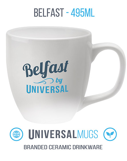belfast ceramic mugs branded universal