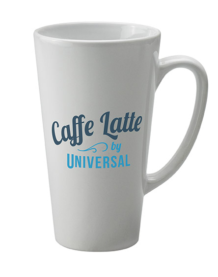 caffe latte ceramic mugs branded universal
