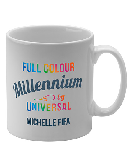 branded full colour cambridge mugs millenium coated