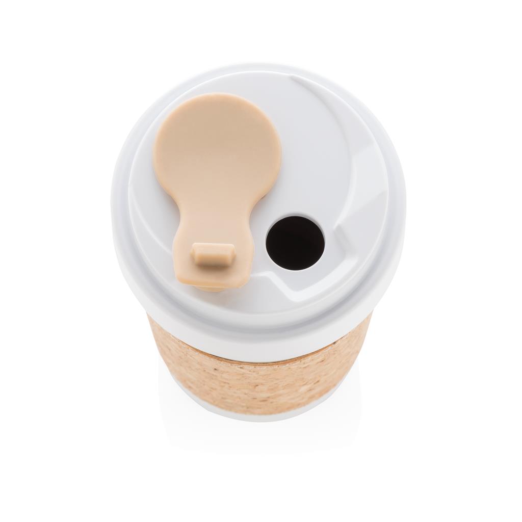 Eco Pla 400Ml Can With Cork Sleeve