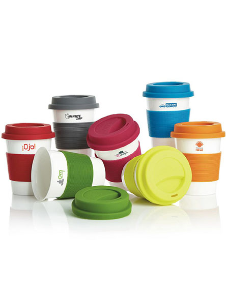eco pla branded reusable coffee cups