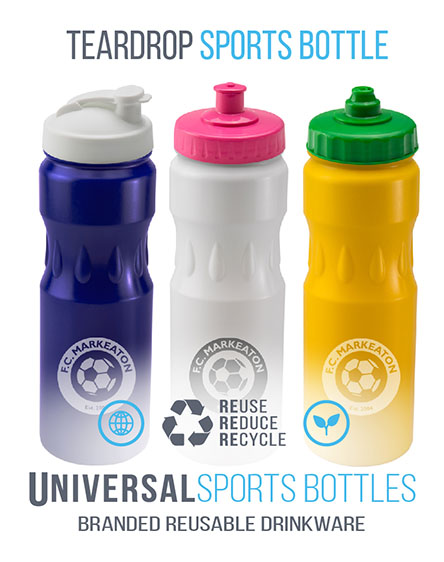 teardrop sports bottles